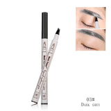 Music Flower Liquid Eyebrow Pencil Fine Sketch Eye Brow Tattoo Pen Waterproof