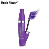 Music Flower Mascara 4d Fiber Lashes Silk Mascara Waterproof Rimel 3D Thick Black Lash Eyelash Extension Lengthening Eyes Makeup