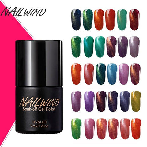 NAILWIND Gel varnish Cat Eye Series UV Gel Nail PolishGel Primer For Nails Art Design Soak White Off Gel For Nail Extensions