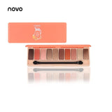 NOVO Professional Eyeshadow Palette Matte EyeShadow Palette Glitter Eye Shadow MakeUp  MakeUp Set Korea Cosmetics