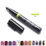 Nail Art Design 3D DIY Nail Art Pen Painting Design Tool Drawing For UV Gel Manicure