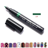 Nail Art Design 3D DIY Nail Art Pen Painting Design Tool Drawing For UV Gel Manicure