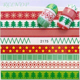 Nail sticker art decoration slider Merry Christmas tree Hats adhesive Water decals manicure lacquer accessoires polish foil