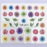 Nail sticker art decoration slider fox wolf animal adhesive design Water decal manicure lacquer accessoires polish foil