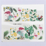 Nail sticker art decoration slider fox wolf animal adhesive design Water decal manicure lacquer accessoires polish foil