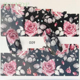 Nail sticker art decoration slider fox wolf animal adhesive design Water decal manicure lacquer accessoires polish foil