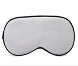 Natural Silk Sleep Mask Soft Smooth Eye Cover Sleeping Mask Night Eyepatch slaapmasker Eyemask For travel Rest eye patch Black