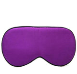 Natural Silk Sleep Mask Soft Smooth Eye Cover Sleeping Mask Night Eyepatch slaapmasker Eyemask For travel Rest eye patch Black