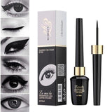 Natural long-lasting waterproof black eyeliner classic 10ml quick-drying liquid eyeliner 1pcs