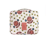 Neceser Zipper Makeup bag Neceseries Cosmetic bag dot beauty Case Make Up Tas Makeup Sets Organizer Storage Travel Wash cosmetic