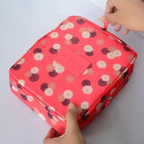 Neceser Zipper Makeup bag Neceseries Cosmetic bag dot beauty Case Make Up Tas Makeup Sets Organizer Storage Travel Wash cosmetic