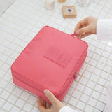 Neceser Zipper Makeup bag Neceseries Cosmetic bag dot beauty Case Make Up Tas Makeup Sets Organizer Storage Travel Wash cosmetic