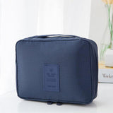 Neceser Zipper Makeup bag Neceseries Cosmetic bag dot beauty Case Make Up Tas Makeup Sets Organizer Storage Travel Wash cosmetic