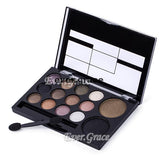 Neutral Nude 14 Colors Makeup Eye Shadow Shimmer Warm Eyeshadow Smoky Silky Kit