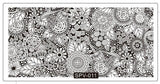 "New 1Pcs Image plate SPV01-30  XL Big Full Flowers Nail Art Stamping Template, 1PC Image Stamp Plate Nail Stamping Plates (30 )"