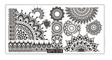 "New 1Pcs Image plate SPV01-30  XL Big Full Flowers Nail Art Stamping Template, 1PC Image Stamp Plate Nail Stamping Plates (30 )"