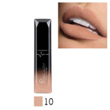 New 21 Colors Brand Lip Gloss Long Lasting Waterproof Liquid Lips Tint Sexy Nude Batom Matte Liquid Lipstick Metallic Lip Stick