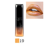 New 21 Colors Brand Lip Gloss Long Lasting Waterproof Liquid Lips Tint Sexy Nude Batom Matte Liquid Lipstick Metallic Lip Stick