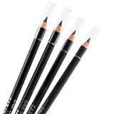 New 2pc Durable Wooden Eyeliner Cosmetic Art Eyebrow Brown Waterproof Eye Brow Pencil Black Pen Longlasting eye liner pencil