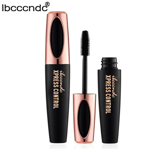 New 4D Silk Fiber Lash Mascara Waterproof Rimel 3d Mascara For Eyelash Extension Black Thick Lengthening Eye Lashes Cosmetics