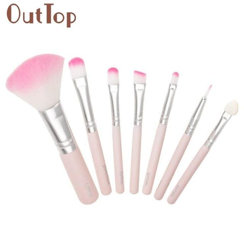 New 7pcs/set Power brush makeup brushes Professional make up brush kit eyes face tool for women beauty jan11