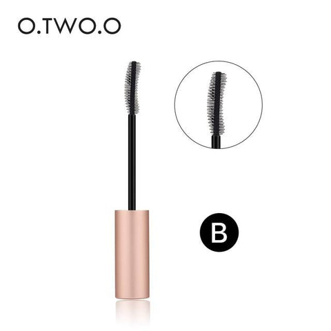 New Arrival O.TWO.O 4D Silk Fiber Eyelash Mascara Waterproof Natural Long Fast Dry Black 3D Lash Eyelash Extension Dropshipping