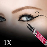 New Arrive Ultimate Black Liquid Eyeliner Long-lasting Waterproof Eye Liner Pencil Pen Nice Makeup Cosmetic Tools FM88