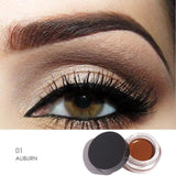 New Brand 5 Colors Eyebrow Tint Makeup Waterproof Pomade Gel Long lasting 3D Natural Brown Eye Brow Enhancer Cream With Brush