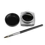 New Cosmetic Eye Liner Makeup Waterproof Eyeliner Gel Cream With Brush Delineador de ojos Kredka do oczu Rajaussivellin