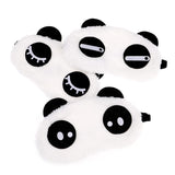 New Cute Face White Panda Eye Mask Eyeshade Shading Sleep Cotton Goggles Eye Mask Sleep Mask Eye Cover Health Care Tools