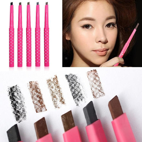 New Eyebrow Pencil Natural Waterproof Rotating Automatic Eye Brow Pencil Cosmetic Eyebrow Shaping Liner Pen