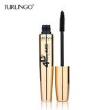 New Fashion Gold Style 4D Black Mascara Brand JURLINGO Makeup Super Volume Curling Thick Eye Lash Waterproof Mascara Cosmetics