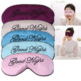 New Fashion Good Night Sleep Eye Mask Travel Shade Cover Padded Relax Aid Blindfold Eyes Care Tools