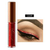 New Golden Shimmer Makeup Liquid Eyeliner Metallic 12 Colors Glitter Eyeliner Make Up Diomand Shining Liner Cosmetics