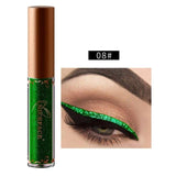 New Golden Shimmer Makeup Liquid Eyeliner Metallic 12 Colors Glitter Eyeliner Make Up Diomand Shining Liner Cosmetics