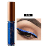 New Golden Shimmer Makeup Liquid Eyeliner Metallic 12 Colors Glitter Eyeliner Make Up Diomand Shining Liner Cosmetics