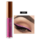 New Golden Shimmer Makeup Liquid Eyeliner Metallic 12 Colors Glitter Eyeliner Make Up Diomand Shining Liner Cosmetics