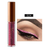 New Golden Shimmer Makeup Liquid Eyeliner Metallic 12 Colors Glitter Eyeliner Make Up Diomand Shining Liner Cosmetics