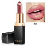 New HANDAIYAN Mermaid Color Cosmetics Shimmer Lipstick Makeup Shiny Temperature Change Color Glitter Lipstick Lips Batom