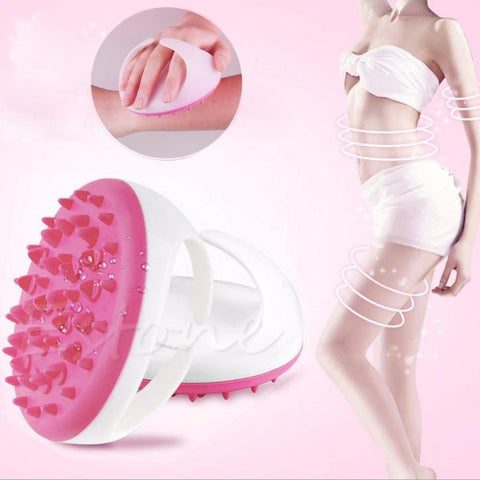 New Handheld Bath Shower Anti Cellulite Full Body Massage Brush Slimming Beauty