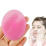 New Hot 1Pc Colorful Practical Cleaning Pad Wash Face Facial  SPA Skin Scrub tool women's makeup remover product
