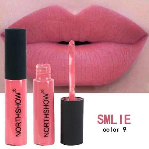 New MISS ROSE Lipstick Matte Waterproof Velvet Lip Stick 12 Colors Sexy Red Brown Pigments Makeup Matte Lipsticks Beauty Lips