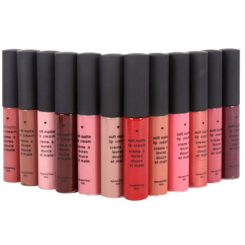 New MISS ROSE Lipstick Matte Waterproof Velvet Lip Stick 12 Colors Sexy Red Brown Pigments Makeup Matte Lipsticks Beauty Lips