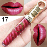 New!!Make Up Lips Matte Liquid Lipstick Waterproof Long Lasting Sexy Pigment Nude Glitter Style Lip Gloss Beauty Red Lip Tint