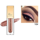 New Make Up Liquid Eyeshadow Waterproof Glitter Pigments Purple Gold Metalic Women Beauty Gel Eye Shadow Cream 18 Colors Makeup