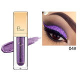 New Make Up Liquid Eyeshadow Waterproof Glitter Pigments Purple Gold Metalic Women Beauty Gel Eye Shadow Cream 18 Colors Makeup