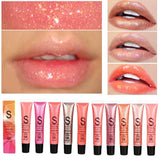 New Makeup Liquid Glitter Lip Gloss Cosmetics Lipstick Shining Diamond Shimmer Glitter Lipgloss maquiagem profissional completa