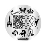 New Nail Art Stamping Plates Templates Stamp Plate Round Nail Manicure DIY Set Tool Flower Butterfly Bird Animal Indian Pattern