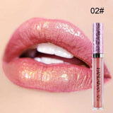 New Sparkling Liquid Lipstick Lipgloss Pomade For Women Beauty Long Lasting Glitter Diamond Lip Glosses Tint Makeup Lip Stain