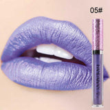 New Sparkling Liquid Lipstick Lipgloss Pomade For Women Beauty Long Lasting Glitter Diamond Lip Glosses Tint Makeup Lip Stain